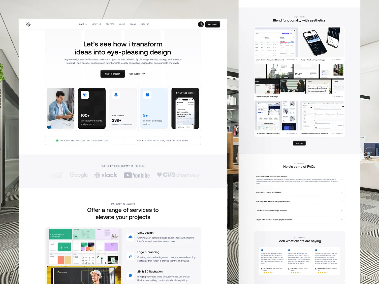 Mobile App Interface